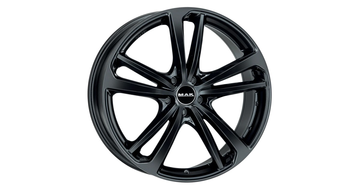 Jante Alu MAK Nürburg Gloss black 8,5x20 5x112 ET45 , Alésage 66.6