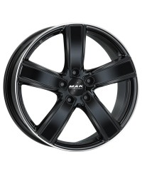 Jante Alu MAK Turismo-FF Gloss black mirror ring  9,0x21 5x130 ET60 , Alésage 71.6