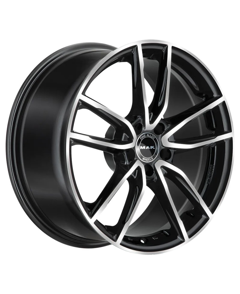 Jante Alu MAK Evo-D Black mirror 11x21 5x112 ET49 , Alésage 66.6