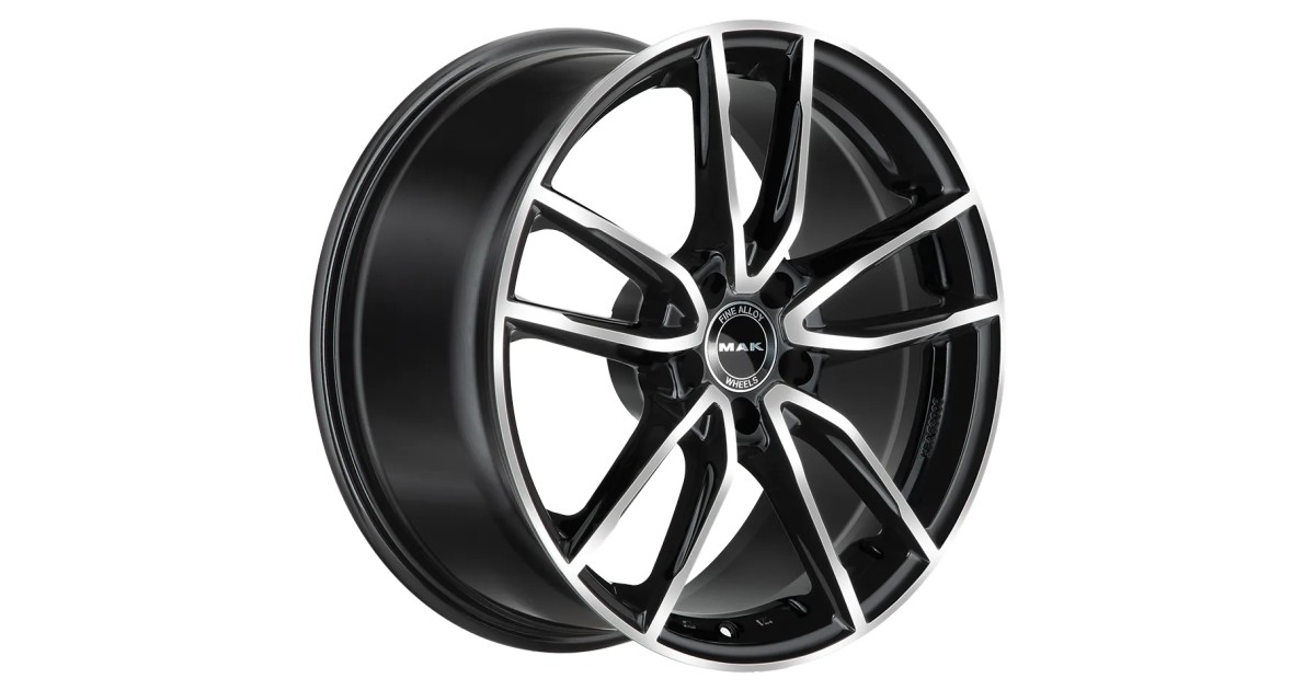 Jante Alu MAK Evo-D Black mirror 11x21 5x112 ET49 , Alésage 66.6