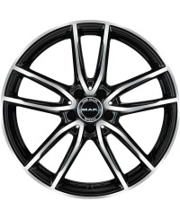 Jante Alu MAK Evo-D Black mirror 11x21 5x112 ET49 , Alésage 66.6