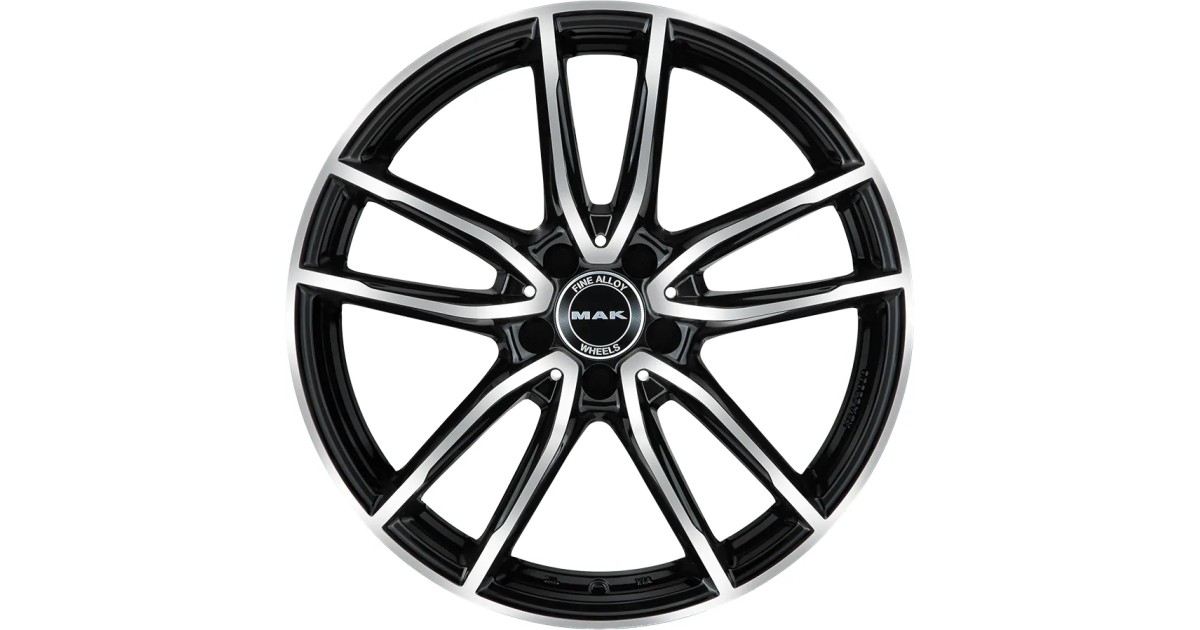 Jante Alu MAK Evo-D Black mirror 11x21 5x112 ET49 , Alésage 66.6