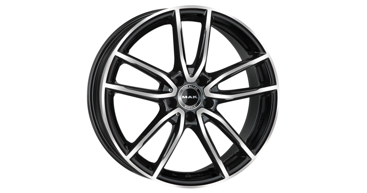 Jante Alu MAK Evo-D Black mirror 11x21 5x112 ET49 , Alésage 66.6