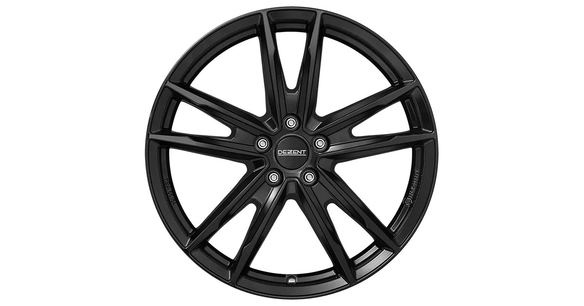 Jante Alu Dezent KF Black 8x18 5x112 ET46 , Alésage 57.1