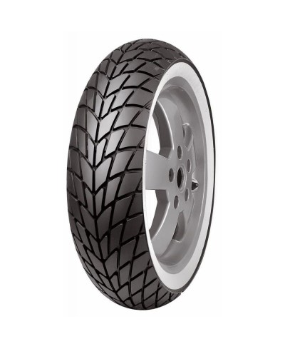 Pneu scooter,  Mitas MC-20 MONSUM WW front/rear 120/ 70-12 58P TL white wall