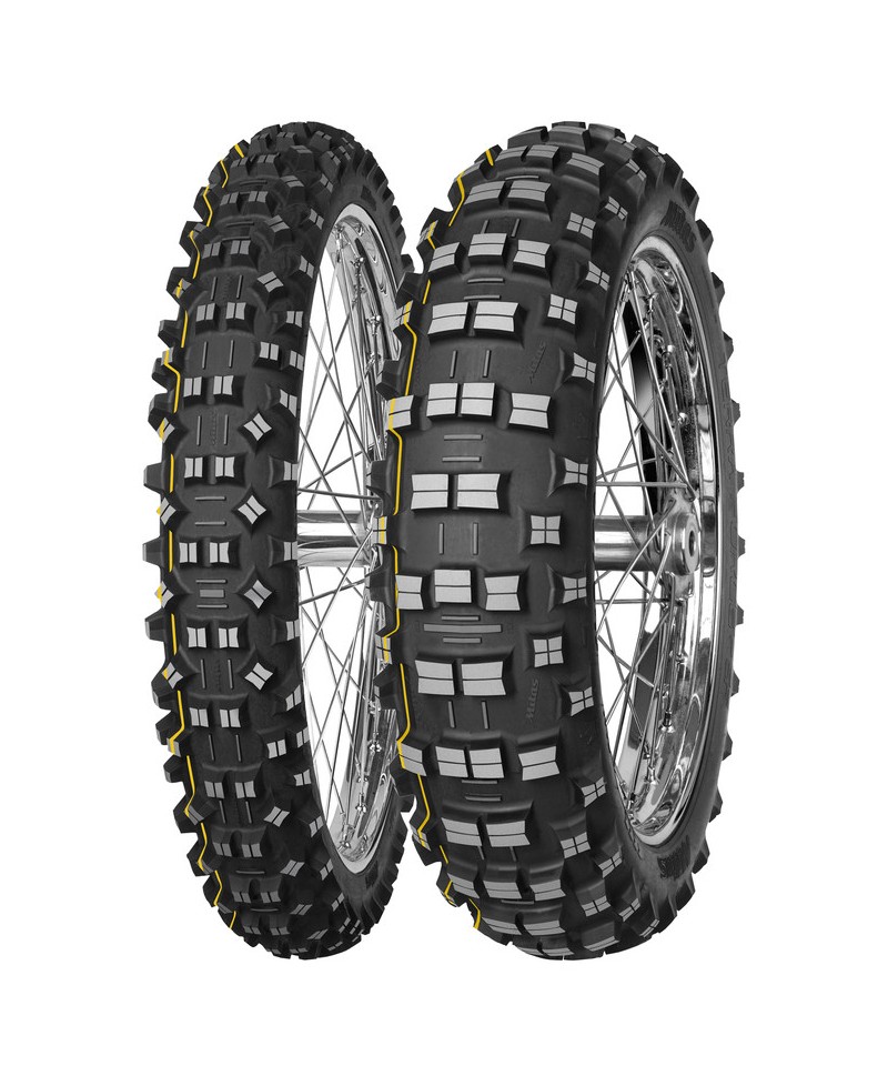 Pneu moto,  Mitas TERRA FORCE-EF Super YELLOW Rear 140/ 80-18 70R TT FIM
