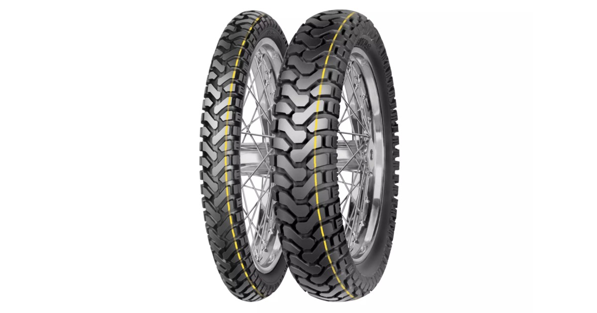 Mitas ENDURO TRAIL E-07+DAKAR YELLOW Rear  170/ 60 B17 72H TL/ TT , M+S