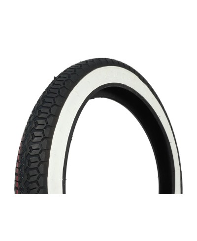Pneu mobylette,  Mitas B8 white wall front/ rear 2.25-16 38J