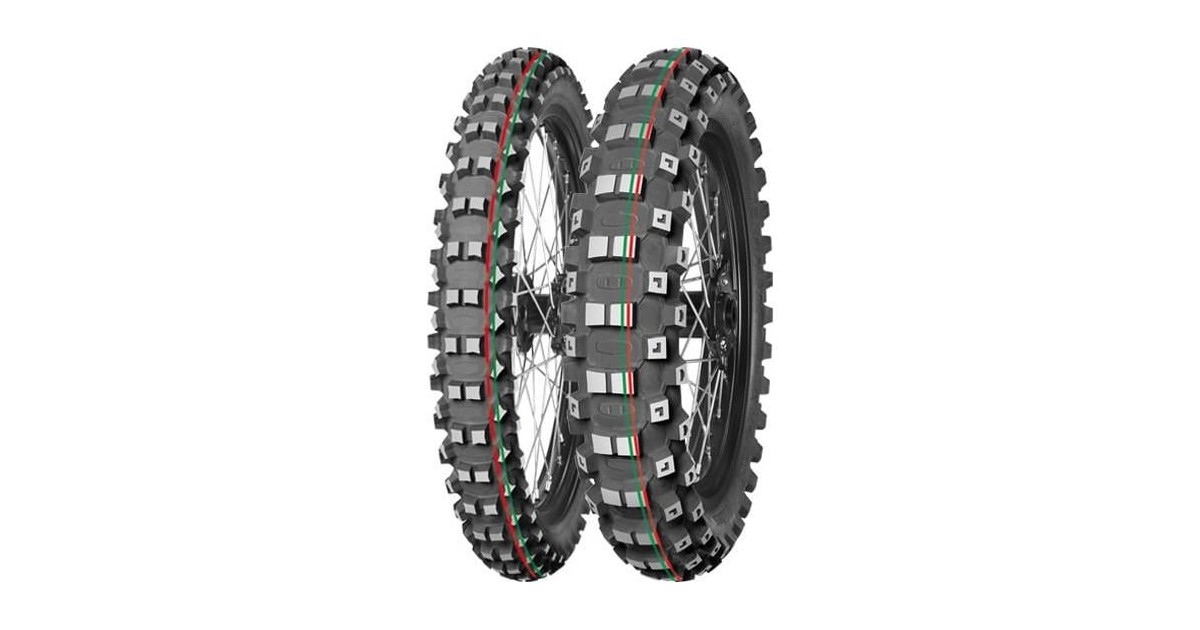 Mitas TERRA FORCE-MX MH (RED GREEN) Front 80/ 100-21 51M TT medium/hard NHS
