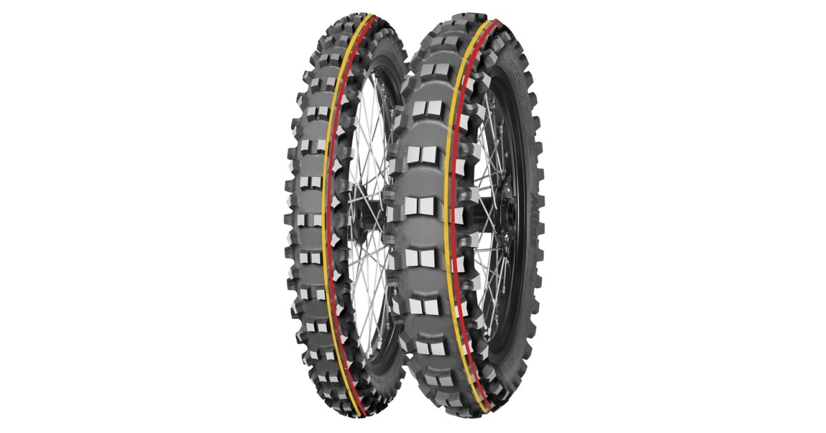 Pneu moto,  Mitas TERRA FORCE-MX SM RED/ YELLOW 90/ 90-21 51M TT soft/medium NHS
