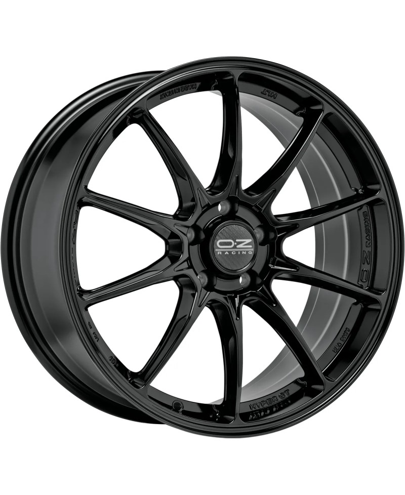 Jante ALU, OZ Hyper GT HLT Gloss black 8X18 5/ 100 ET35, Alésage 68