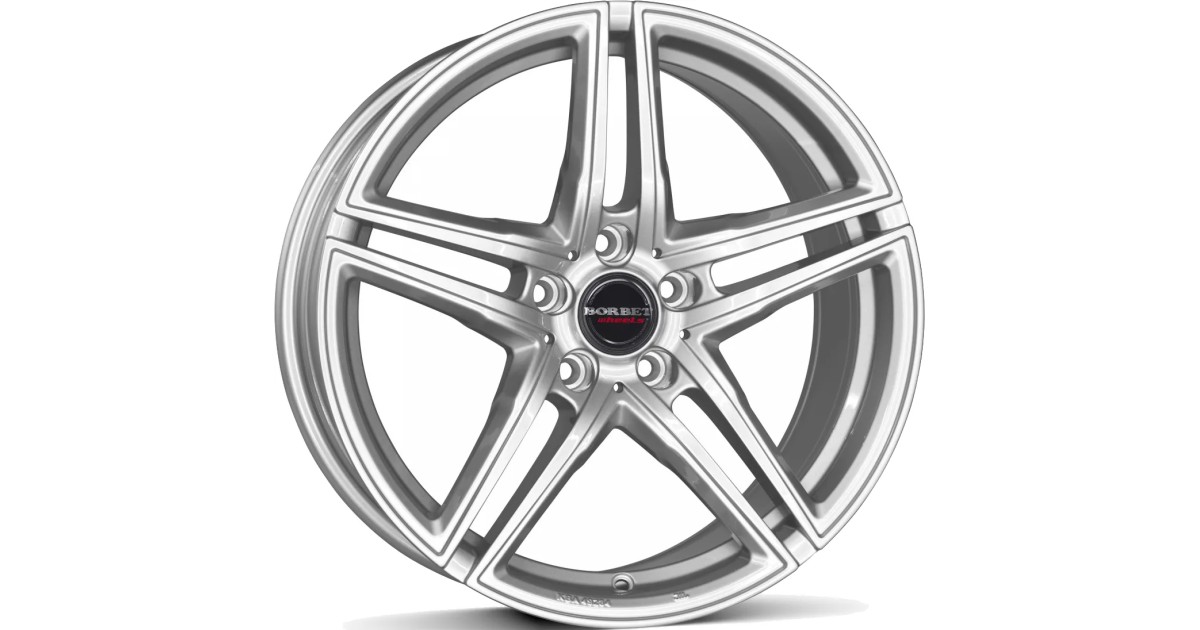 Jante Alu BORBET XRT Brilliant silver 8x18 5x112 ET21 , Alésage 66.6