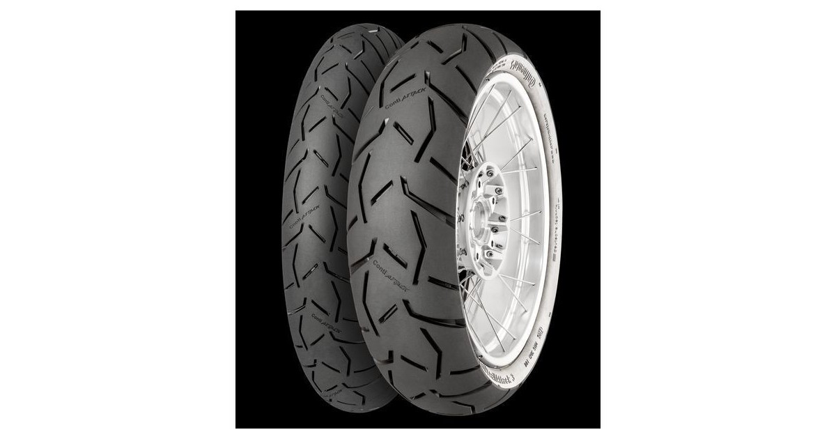 Pneu moto,  Continental TRAILATTACK 3 Rear  170/ 60 R17   72V TL