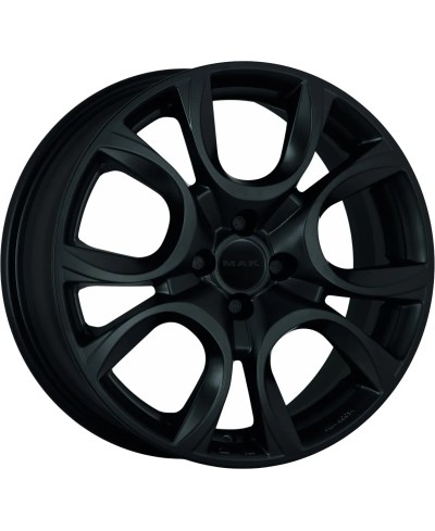 Jante Alu MAK Torino Matt Black 6,5x16 4x98 ET35  , Alésage 58.1