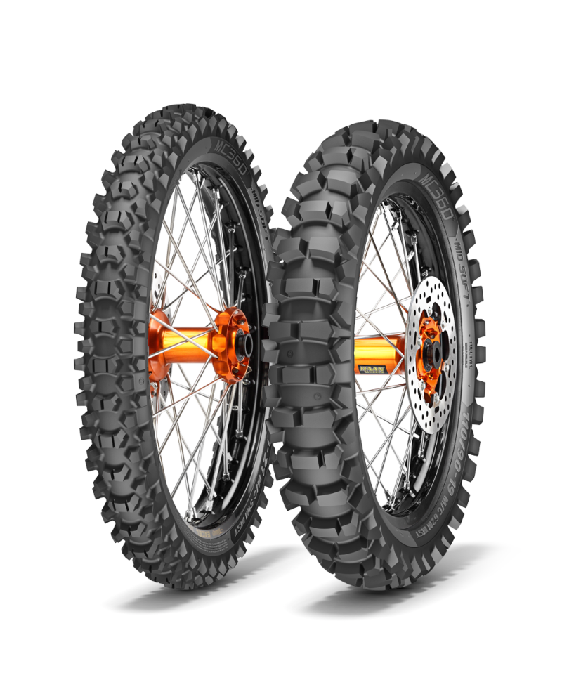 Pneu moto,  Metzeler MC360 MID SOFT Front 90/90-21  54M TT , NHS , MST