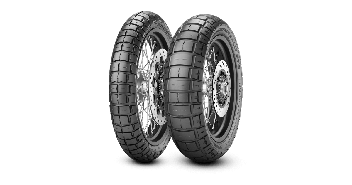Pneu moto, Pirelli Scorpion Rally STR  Front  110/ 80 R19 59V , M+S