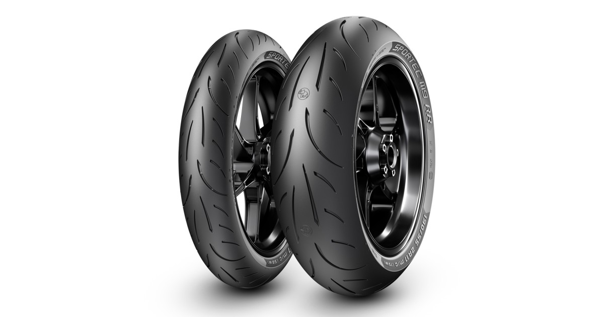 Pneu moto,  Metzeler SPORTEC M9 RR Rear  150/ 60 ZR17  66W TL