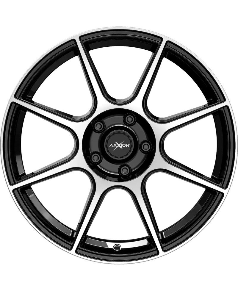 Jante ALU, Axxion  X2/ SP+ Noir , Face polie 6.5X16 5/ 108 ET42, Alésage 72.6