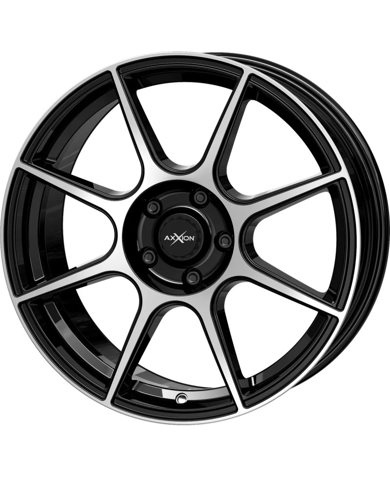 Jante ALU, Axxion  X2/ SP+ Noir , Face polie 6.5X16 5/ 114.3 ET42, Alésage 72.6