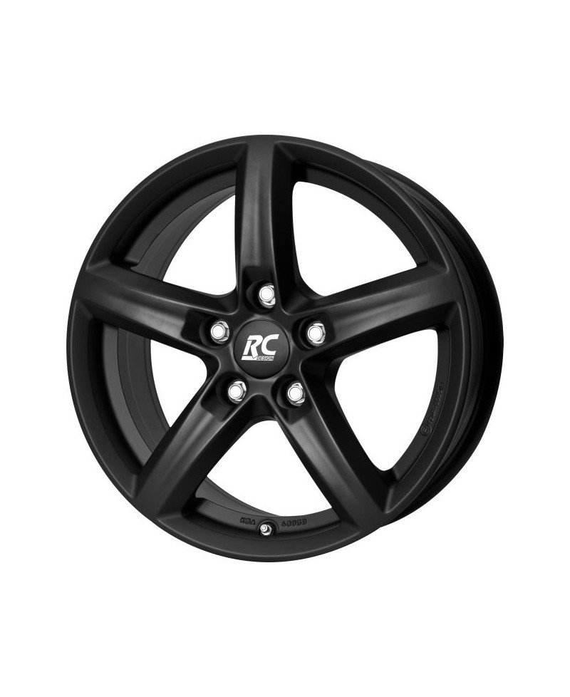 Jante Alu RC-Design RC24 SKM , Noir mat 6x15 5x114.3 ET46, Alésage 67.1 (KIA)