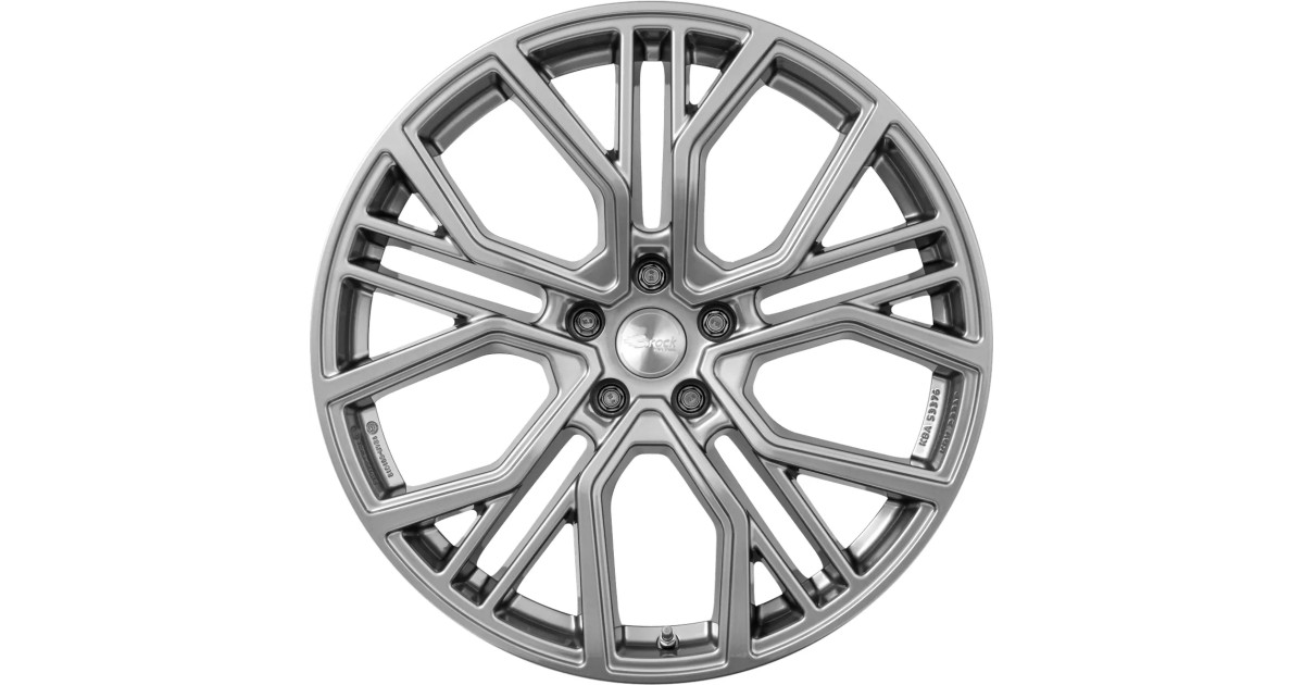 Jante Alu Brock B41 Ferric-grey lackiert 8,5x20 5x112 ET28   , Alésage 66.6