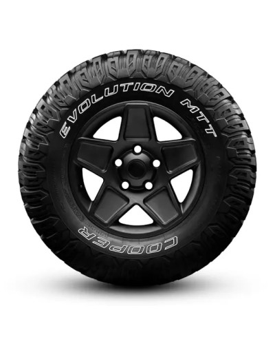 COOPER EVOLUTION MTT MUD OWL 255/ 70 R16 108Q , M+S , POR,  LETTRAGE BLANC
