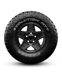 COOPER EVOLUTION MTT MUD OWL 255/ 70 R16 108Q , M+S , POR,  LETTRAGE BLANC