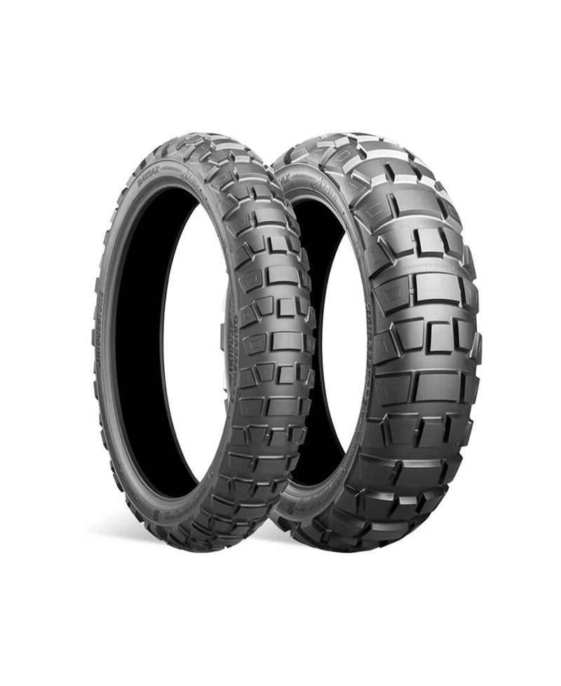 Pneu moto,  Bridgestone  Battlax Adventurecross AX 41  Rear  140/ 80 B17   69Q TL