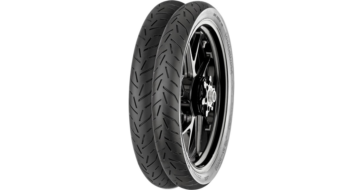 Pneu moto,  Continental ContiStreet 80/ 100-18   47P TL