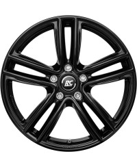 Jante Alu RC Design RC27 Gloss Black 6x16 5x100 ET38  , Alésage 57.1