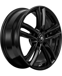 Jante Alu RC Design RC27 Gloss Black 6x16 5x100 ET38  , Alésage 57.1