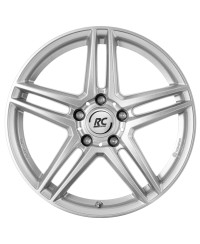 Jante Alu RC Design RC D17 Crystal Silver 8,5x19 5x112 ET38 , Alésage 66.60