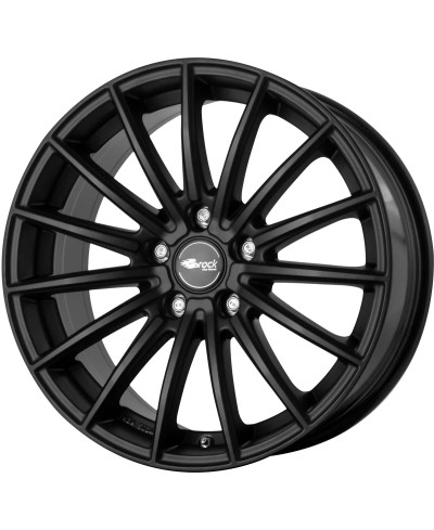 Jante Alu Brock B36 Satin-black lackiert 7,5x17 5x112 ET35 , Alésage 66.6