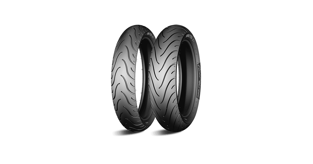 Pneu moto,  Michelin Pilot Street 70/ 90-17 43S TT/ TL , RF
