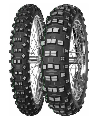 MITAS TERRA FORCE-EF Superlight Green ENDURO FIM Front 90/ 100 -21 57R  TT (Bande verte)