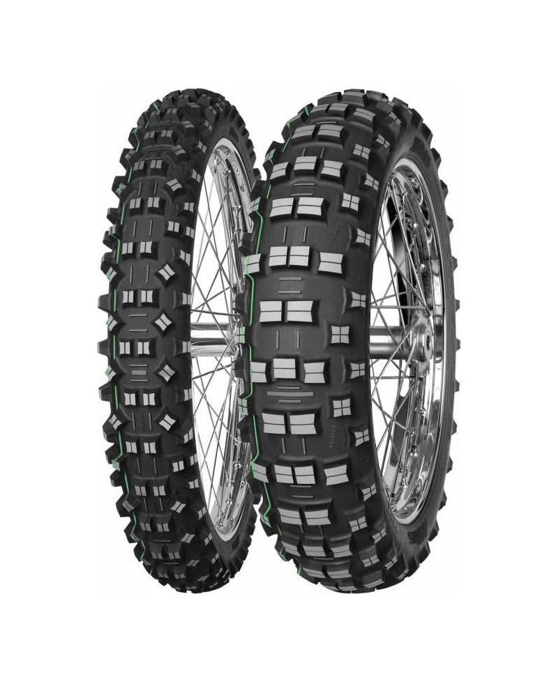 MITAS TERRA FORCE-EF Superlight Green ENDURO FIM Front 90/ 100 -21 57R  TT (Bande verte)