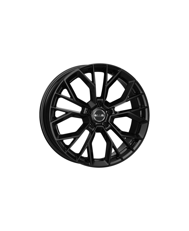 Jante Alu MAK STILO GLOSS BLACK 9,5x20 5x112 ET22 , Alésage 66.6