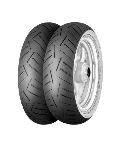 Pneu scooter,  Continental CONTISCOOT Front/ Rear 130/ 70-12   62P TL , RF
