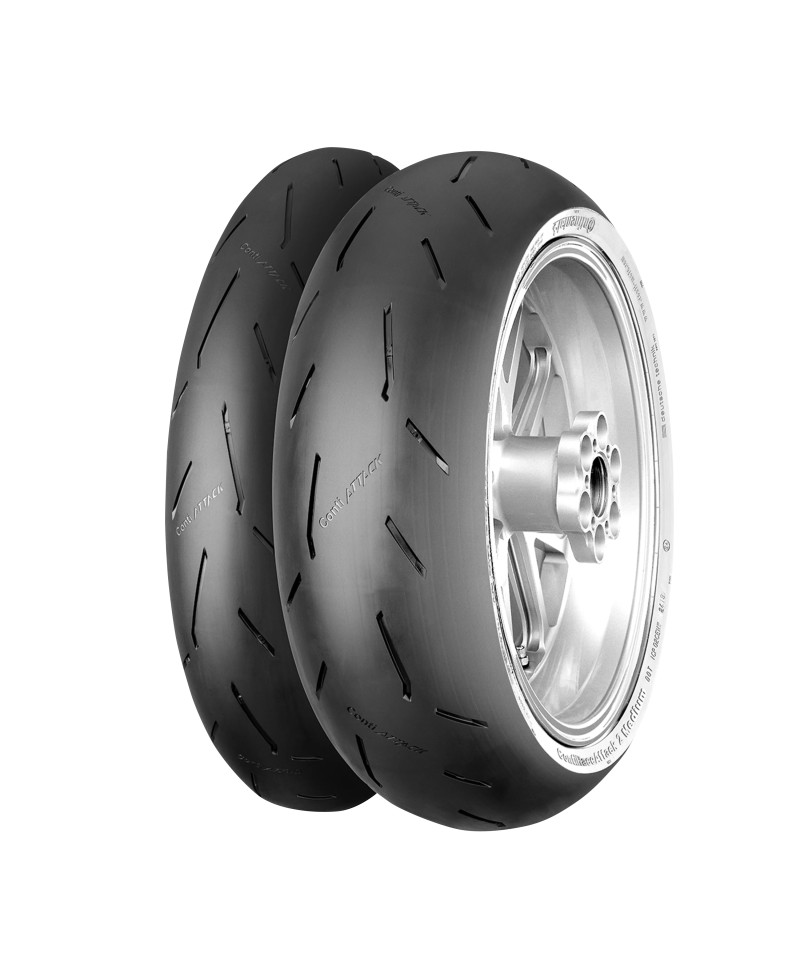 Pneu moto,  Continental ContiRaceAttack 2 Medium Rear 160/ 60 ZR17  69W TL