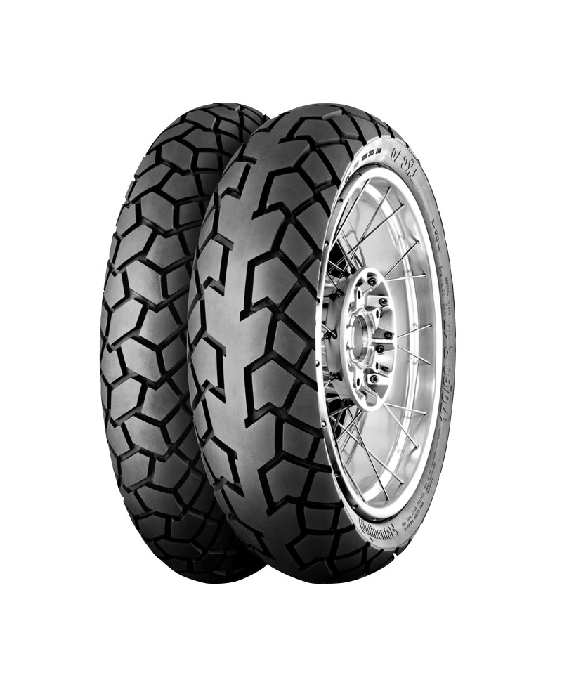 Pneu moto,  Continental TKC 70  Rear 4.00-18 64T TT , M+S