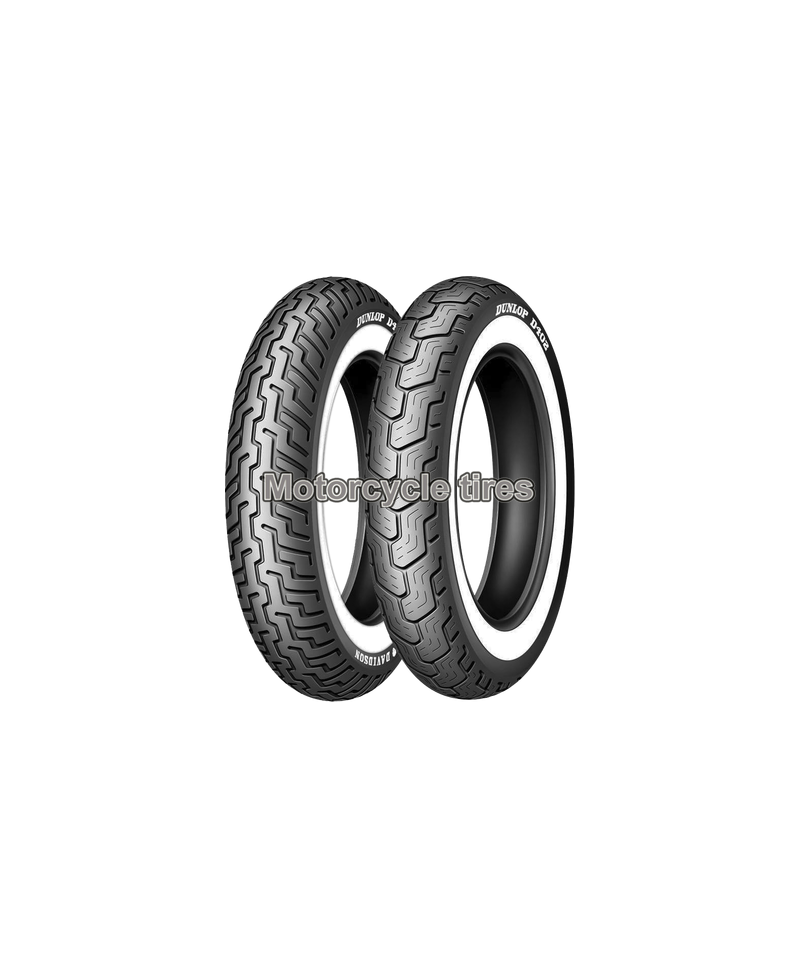 Pneu moto,  Dunlop D402 MWW Medium White Wall H/ D Front MH90-21  54H (80/90-21)