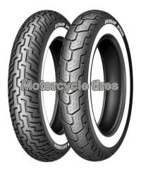 Pneu moto,  Dunlop D402 MWW Medium White Wall H/ D Front MH90-21  54H (80/90-21)