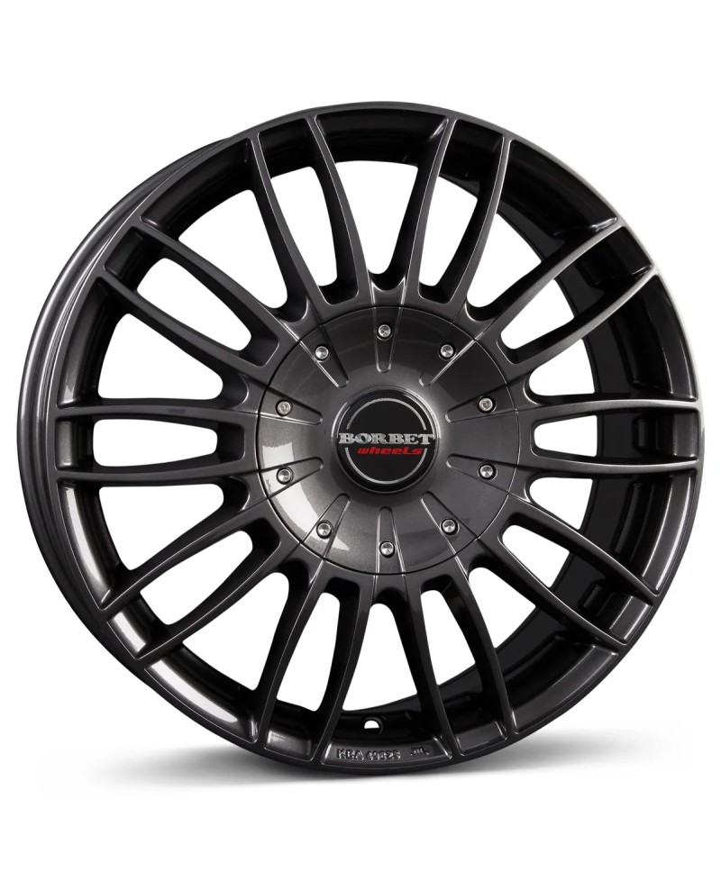 Jante Alu BORBET CW3 Mistral anthracite glossy 7,5x18 5x130 ET53  , Alésage 78.1