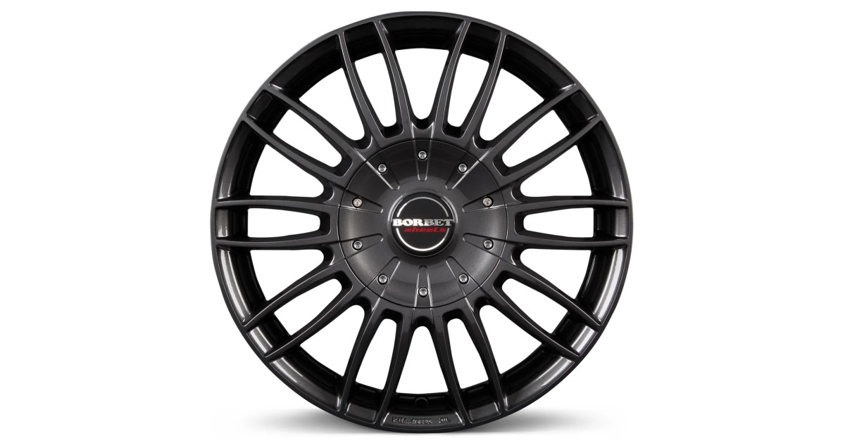 Jante Alu BORBET CW3 Mistral anthracite glossy 7,5x18 5x130 ET53  , Alésage 78.1