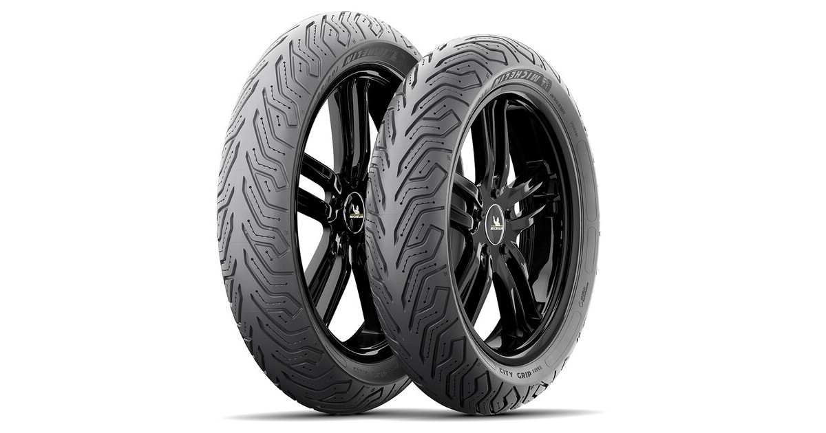 Pneu scooter,  Michelin City Grip Saver Front/ Rear 110/ 70-12   47S TL/ TT