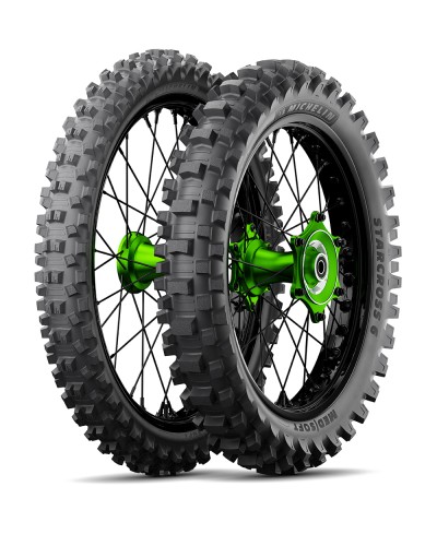 MICHELIN STARCROSS 6 MEDIUM SOFT Rear 120/ 80 -19 63M , TT , NHS