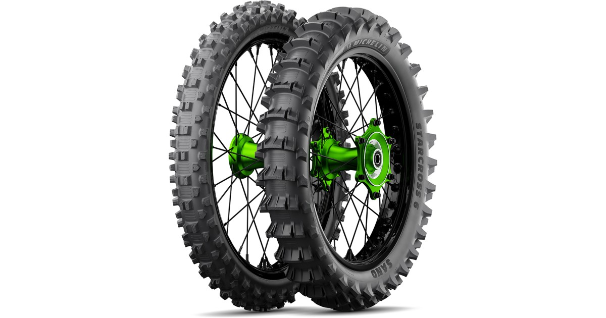 MICHELIN STARCROSS 6 SAND Rear 100/ 90 -19 57M , TT , NHS