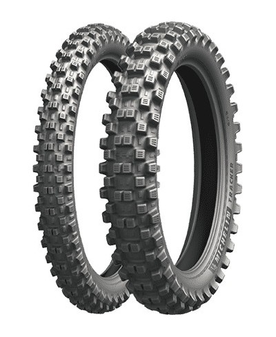 Pneu moto,  Michelin TRACKER Rear 100/90-19   57R TT
