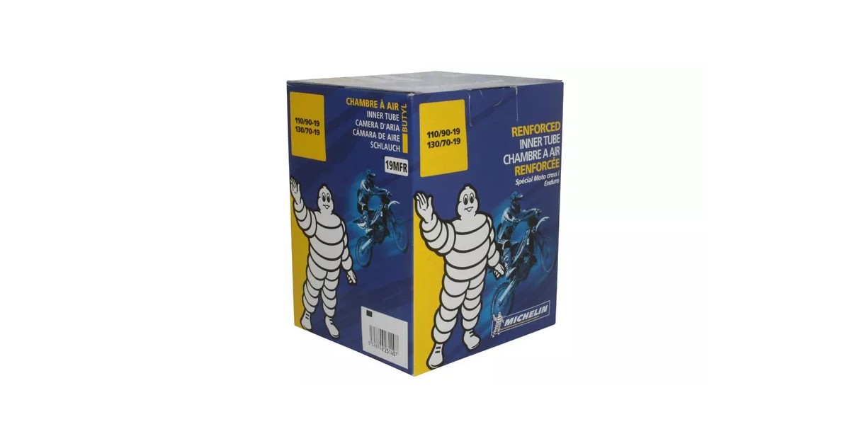 Chambres à air, Michelin, 19 MFR , No 623140 , 2,2mm , Valve TR4
