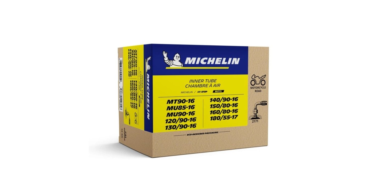 Chambres à air, Michelin,  16MI , No 099604 , Airstop , Valve coudée 90°